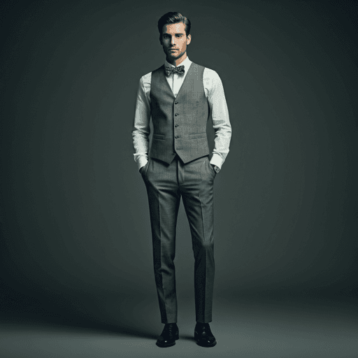Luxury male fashion category visual